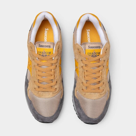 Saucony Shadow 5000 Casual Athletic Sneakers Grey/Curry S70665-28 MENS 10 NEW - Picture 10 of 12